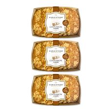 K Girls Kitchen 3-pack 12 oz. Baked Cinnamon Crumble Bread