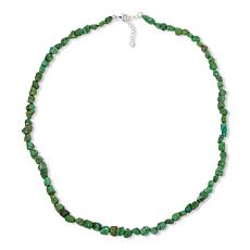 KALIFANO Green Anhui Turquoise Bead 24" Necklace