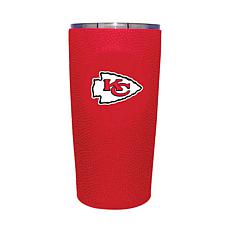 Kansas City Chiefs 20oz. Stainless Steel with Silicone Wrap Tumbler