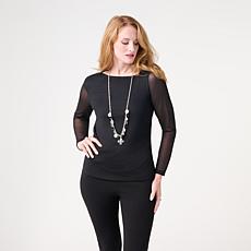 KAP by Kaphill Asymmetrical Mesh Top