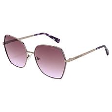 Kenneth Cole Reaction Oversized Square Metal Sunglasses