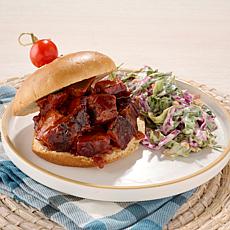 Killer Grillers (4) 1 lb. Pork Burnt Ends - Sweet & Smoky BBQ Sauce