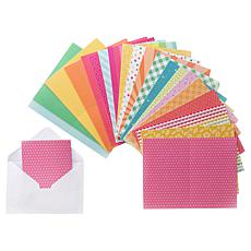 Kingston Crafts All Occasion 120-piece Card Base and Envelope Set