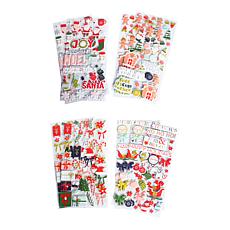 Kingston Crafts Christmas and Winter Puffy Stickers - Set of 302