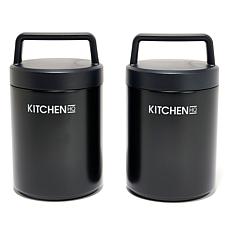 Kitchen HQ 2-pack 16 oz. Insulated Stainless Steel Containers