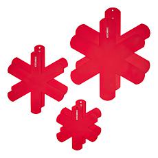 Kitchen HQ 6-piece Silicone Pan Protectors and Trivets Set