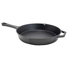 Kitchen HQ Diamond-infused Ceramic Nonstick Cast Iron 12" Skillet