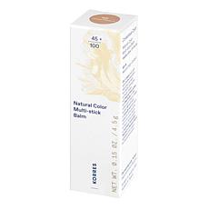 Korres Glass Peach Natural Color Multi-Stick Cheek & Lip Balm