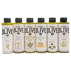 Korres Olive 6-piece 250ml Shower Gel Collection