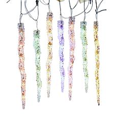 Kurt Adler 60-Light Dual Color LED Icicle String Lights