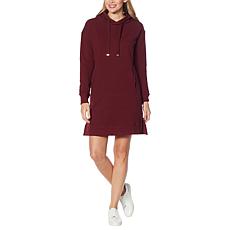Laila Ali Hooded Fleece Dress