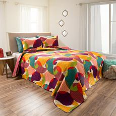 Lavish Home 2pc Evelyn Quilt Set - Full/Queen