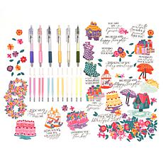 LDRS Creative Glue Pens and Ephemera Kit