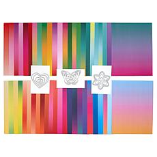 LDRS Shades of Color Burst Paper