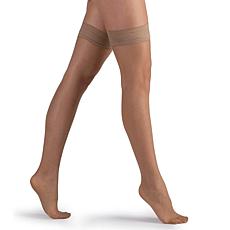 LECHERY Matte Silk Sheer Plain Thigh Highs 1-Pair