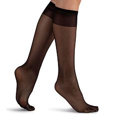 LECHERY Velvety Silk Opaque Knee-highs 2-Pack