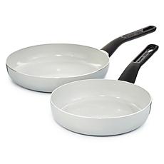 Leo Glints 2-piece Fry Pan Set with Non-Toxic Coating