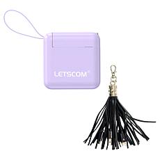 Letscom Portable 22.5W Power Bank w/LCD Display, AC Plug, & Tassel
