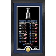 Limited Edition 12"x20" Maple Leafs Commemorative Frame
