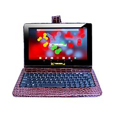 LINSAY 10.1" IPS Tablet with Android 12 and Keyboard Case