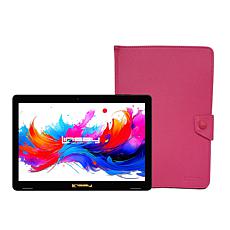 LINSAY 10.1" Octa Core 256GB Tablet with Marbled Case