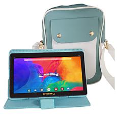LINSAY 7" 2GB RAM 32GB Android 10 Tablet Bundle - Lovely Blue Sky