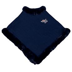 Little Earth NHL Washington Capitals Faux Fur Trim Poncho