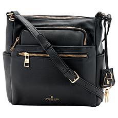 London Fog Linda Multi-Pocket Crossbody Bag