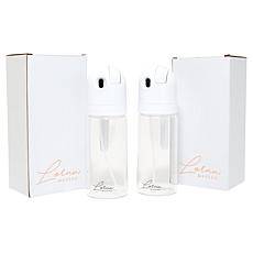 Lorna Maseko Set of 2 Spray & Pour Glass Oil Sprayers