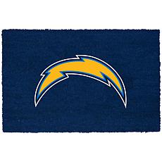 FOCO Los Angeles Chargers Team Logo Colorblock Santa Hat