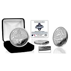 Los Angeles Dodgers 2025 World Series Champions Silver-Plated Coin