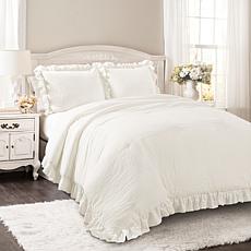 Lush
Décor Reyna Comforter White 3-Piece Set Full/Queen