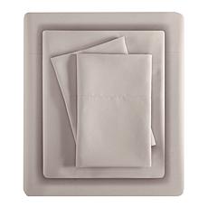 Madison Park 3M Microcell Moisture-Wicking Twin Sheet Set - Khaki