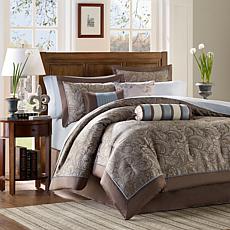 Madison Park Aubrey Comforter Set King Blue