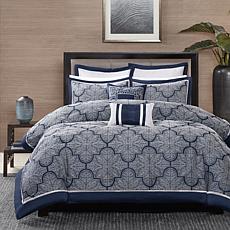 Madison Park Medina Navy Comforter Set - Cal King