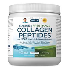 Marine and Free Range Collagen Peptides with MSM - 30 Servings