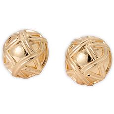 Marla Wynne Woven Link Stud Earrings