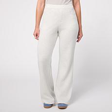 MarlaWynne French Terry Full-Length Flare Pant