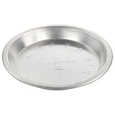 Martha Stewart 9" Round Embossed Aluminum Pie Pan in Silver