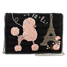 Mary Frances Hand-Beaded Crossbody Handbag
