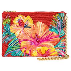 Mary Frances Island Fever Hand-Beaded Crossbody Mini Handbag