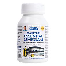 Maximum Essential Omega-3 Unflavored - 60 Capsules