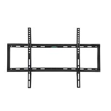 MegaMounts Smooth Black Matt Finish Fixed Television Mount for 26 -...
