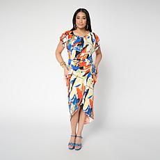 Megan Renee Faux Wrap Dress
