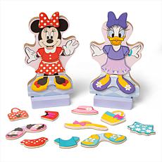 Melissa & Doug Disney Minnie Mouse & Daisy Duck Magnetic Dolls
