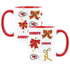 Memory Company Chiefs 2pk 15oz Bow Coffee Mug