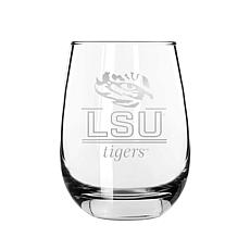 Memory Company Classic Crew Stemless Wine Glass 2-pack, LSU