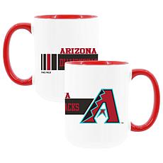 Memory Company Diamondbacks 2 pack 15oz Coffee Mug