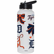 Memory Company MLB Tigers 34-oz Bow White Quencher Tumbler