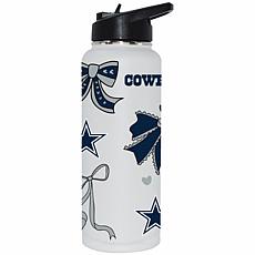 Memory Company NFL Cowboys 34-oz Bow White Quencher Tumbler